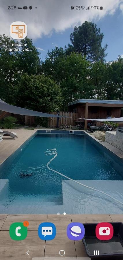Le Chalet Au Bord Des Pistes Cyclables Sainte-Helene  外观 照片